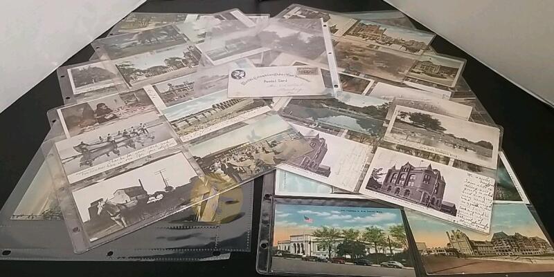 Vintage Building and Travel Postcards