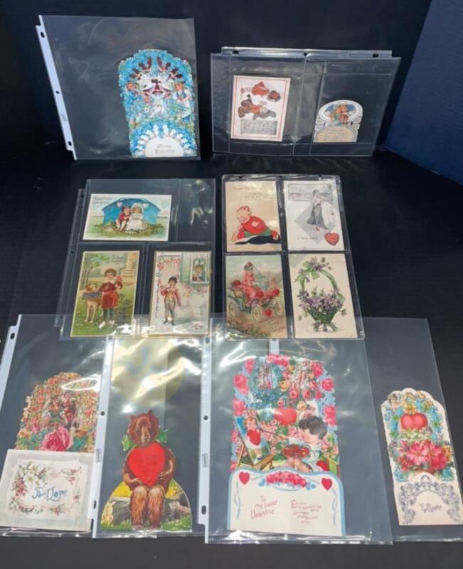 Vintage Valentine’s Postcards and Greeting Cards