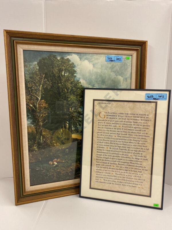 Constable Framed Print and More