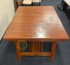 Craftsman Style Solid Wood Table - 3