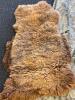 Lined Buffalo Fur Robe and Sheepskin Rug - 2