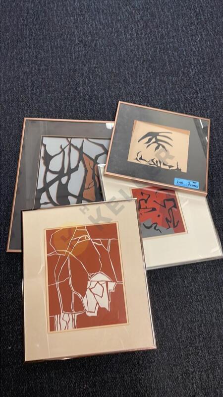 Framed Serigraphs by Clare Kranzmann