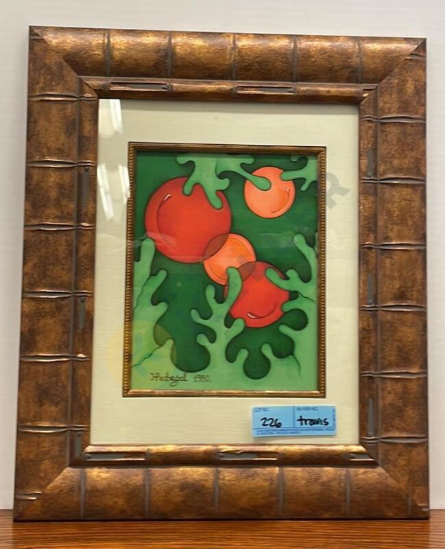 Hilario Picasso Pedregal “Bolandros 2” 1980 Framed Print