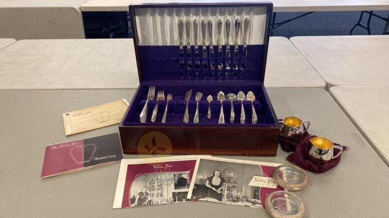 Nobility Pride Royal Rose Silverplate Flatware Set and More