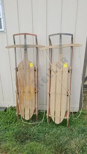 Pair of Vintage Runner Sleds