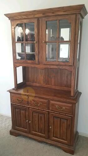 Cochrane Oak Keepsake Cabinet