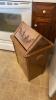 Oak Trash Can and Bread Box - 5