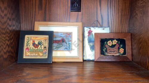 Framed Cross Stitch and More