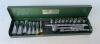 S-K 20-Piece Socket Set with Ratchet