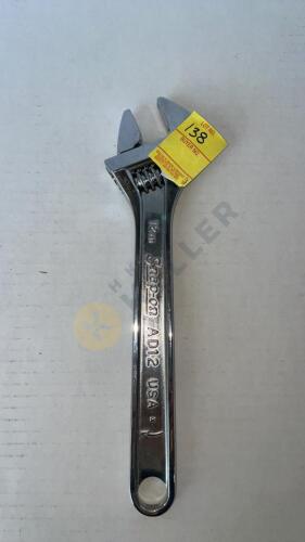 Snap-on Adjustable Wrench