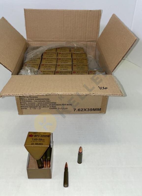 7.62mm x39 Ammunition by Red Ops Ammo