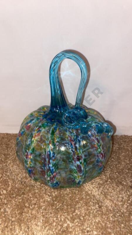 Handblown Glass Pumpkin and More