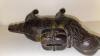 Cast Iron Dog Bank - 6