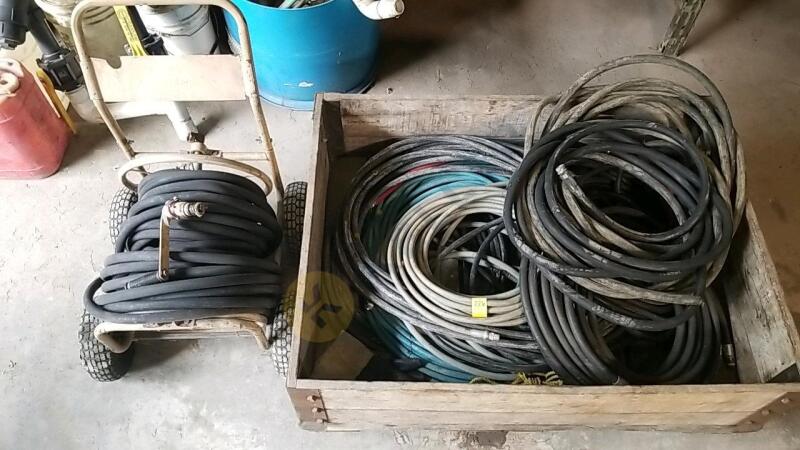 Pallet Crate of Water Hoses and More