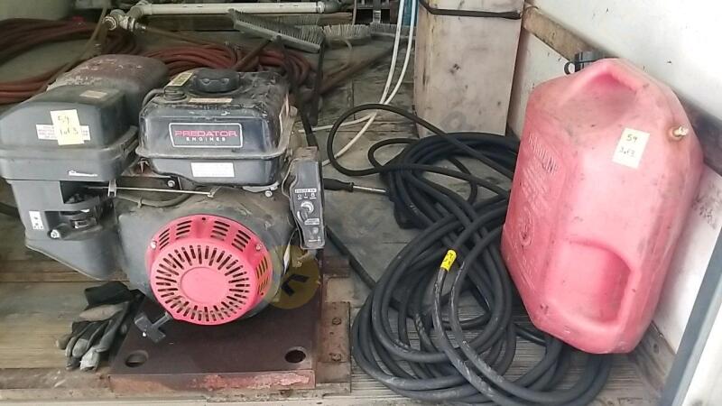 Predator Engines 420cc Gas Pressure Washer with 3000Psi Pump with Hose and Gas Can