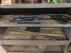 2 Adrian Steel Industrial Shelves With Contents - 4