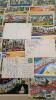 Collection of Large Letter US State Postcards And More - 9