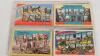 Pennsylvania Town/City Large Letter Mostly Linen Era Postcards - 24