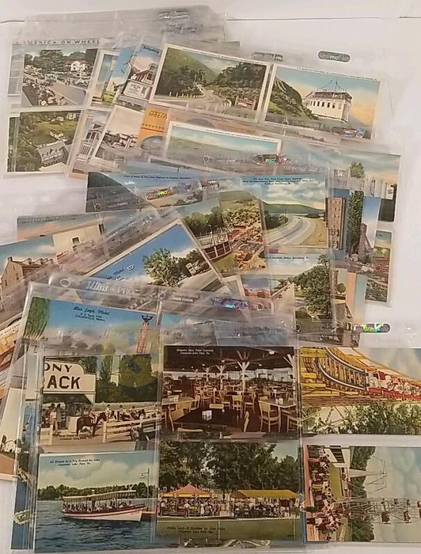 More Linen Postcards From Around Pennsylvania