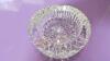 Pair of Ribbed Crystal Candle Holders, Crystal Lighter, Crystal Ashtrays, And More - 19