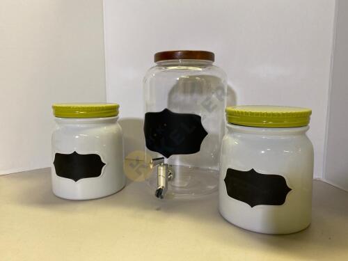 Beverage Dispenser and Canisters