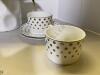 Small Tea Set and Artificial Plant - 2