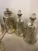 Mercury Glass Candle Holders, Decanters, Decorative Books, and More - 4