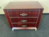 Hooker Wooden Chest of Drawers With Belt Buckle Handles And Nailhead Accents - 2