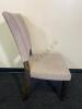 Fabric Dining Chair with Nailhead Accents On Back of Chair - 7