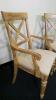 Cross Back Dining Chairs by Fine Furniture Ltd - 4