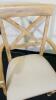 Cross Back Dining Chairs by Fine Furniture Ltd - 5