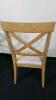 Cross Back Dining Chairs by Fine Furniture Ltd - 13