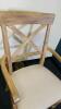 Cross Back Dining Chairs by Fine Furniture Ltd - 25