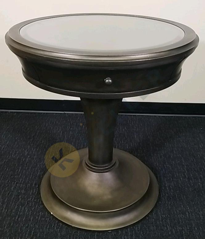 Pedestal Accent Table with Drawer by Hooker Furniture Company