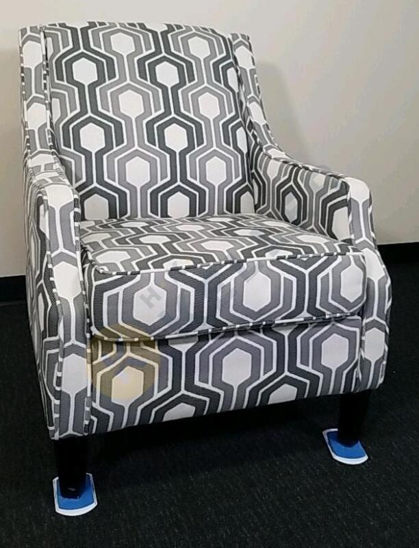 Geometric Print Accent Chair by Ashley