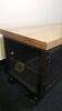 Industrial Style Media Chest with Storage by Thomasville - 2