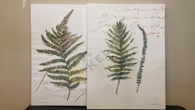 Fern Large Canvas Wall Art