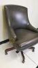 Hooker Furniture Leather Executive Chair with Nailhead Detail - 3