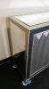 Four Door Media Credenza in Elsinore Champagne by Coast to Coast Imports - 2