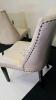 Faux Leather Chairs with Nailhead Detailing by Pier 1 - 18