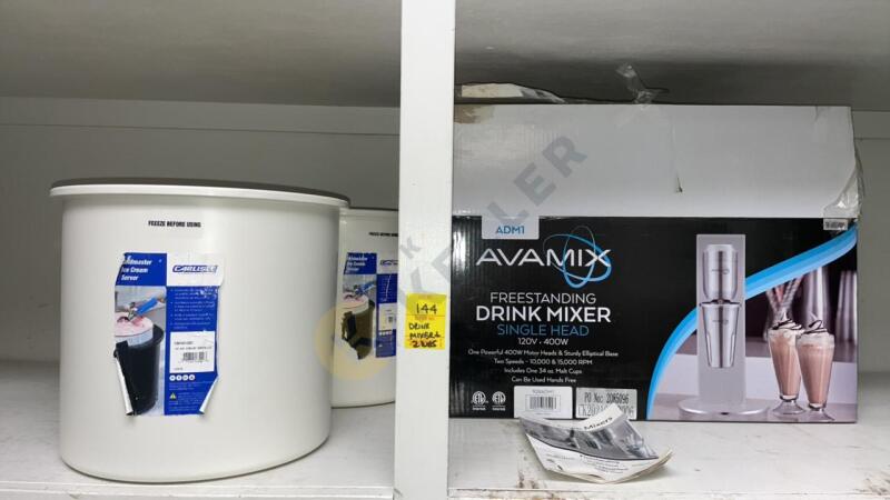 Avamix Freestanding Drink Mixer and More