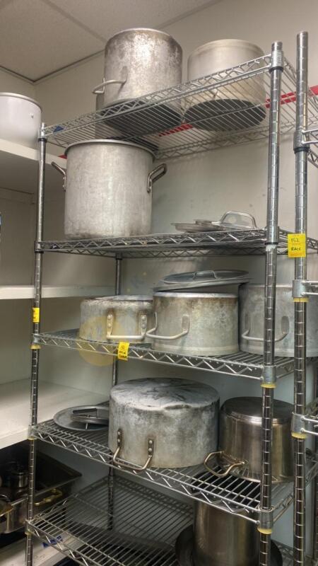 Commercial Pots, Pans, and Lids