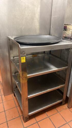 Stainless Steel Table and Serving Tray