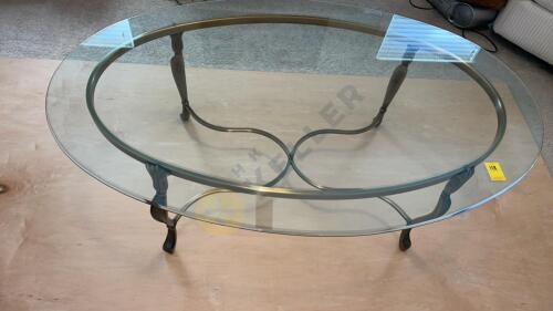 Glass Top Coffee Table