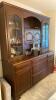 Handmade Wooden Lighted Hutch