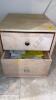 Wooden 2 Drawer Cabinet - 4