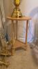 Brass Lamp, Wall Light, Plant Stand, and More - 3