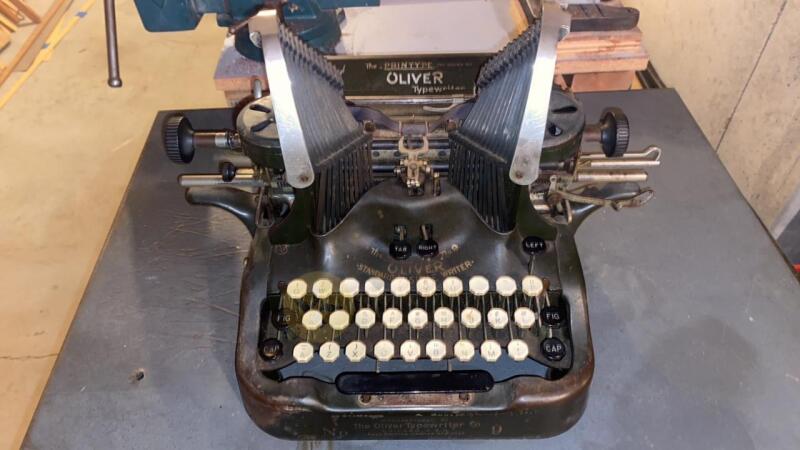 Antique “The Printype” Oliver Typewriter