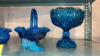 Collection of Blue Glass - 3