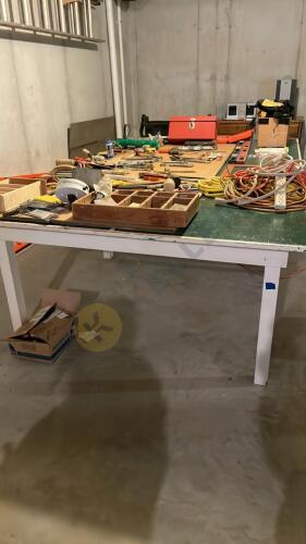 Ping Pong Table and Accessories